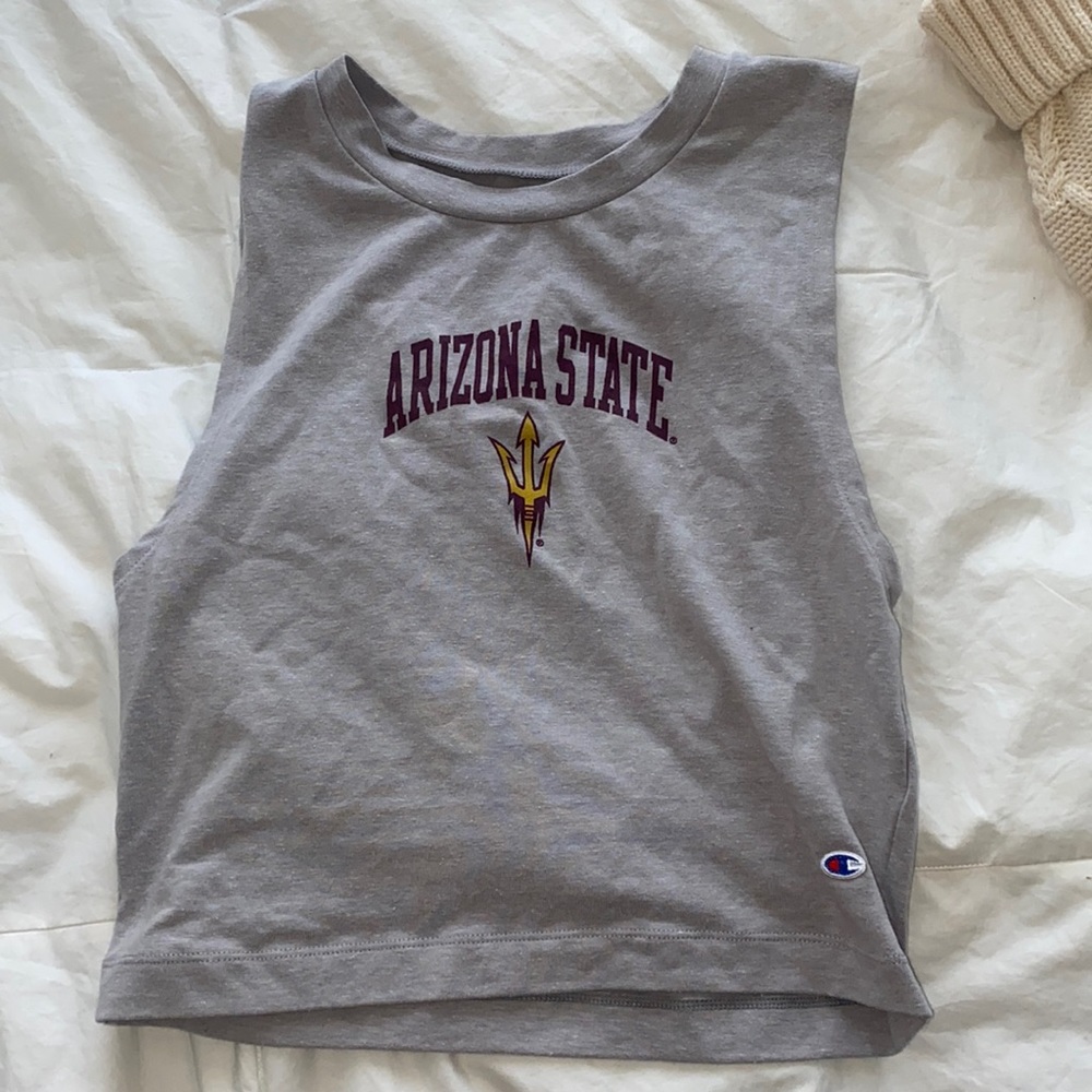 ASU cropped tank top